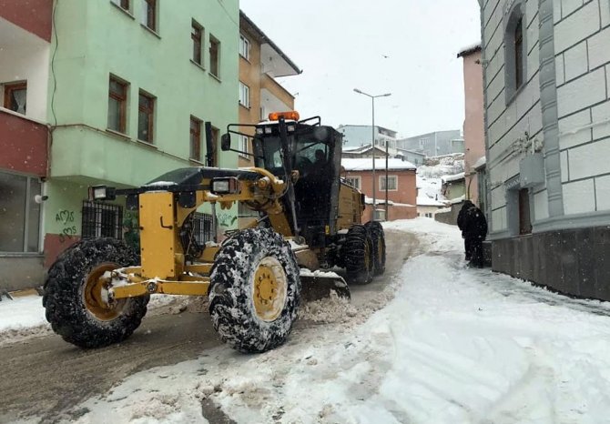 Bayburt’ta Kar Ve Tipi
