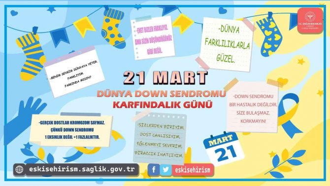 Eskişehir İ̇l Sağlık Müdürü Bilge: "Gerçek Dostlar Kromozom Saymaz, Çünkü Down Sendromu Bir Eksiklik Değildir, Bir Fazlalıktır”