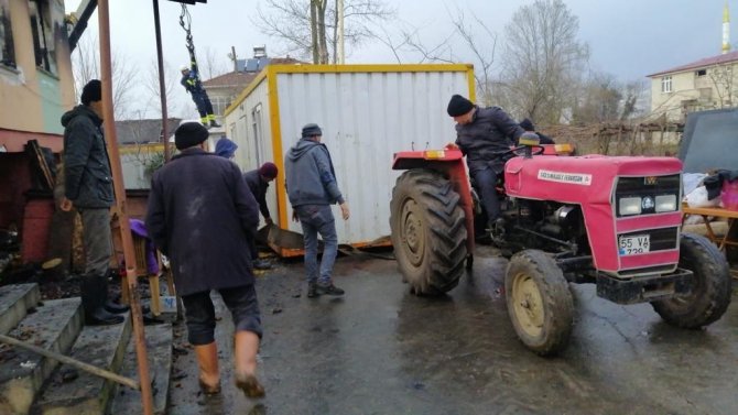 Başkan Kılıç’tan Evi Yanan Aileye Yardım Eli