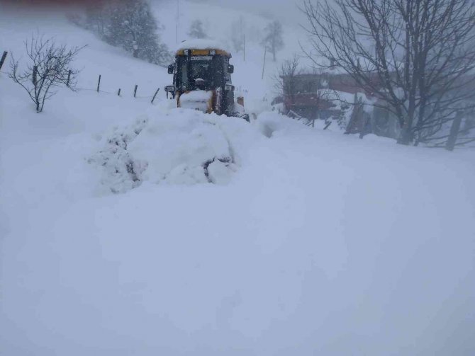 Giresun’da Karla Mücadele Ekipleri Aralıksız Mesaide