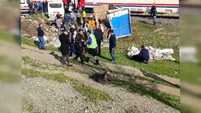 Kahramanmaraş’ta Tren Kazası