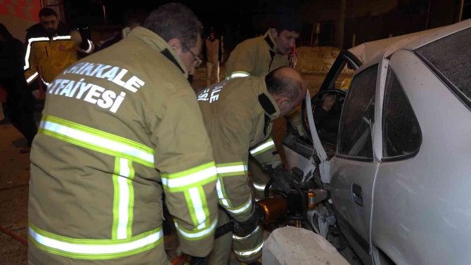 Hurdaya Dönen Otomobilde Ağır Yaralanan Sürücü Hayata Tutunamadı