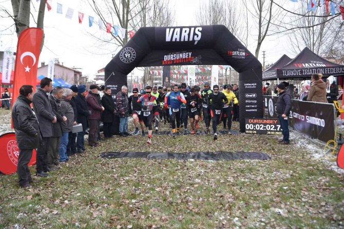 Kros Duatlon Türkiye Şampiyonası Dursunbey’de Gerçekleşti