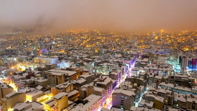 Kocaeli’nin Kış Manzarası Mest Etti