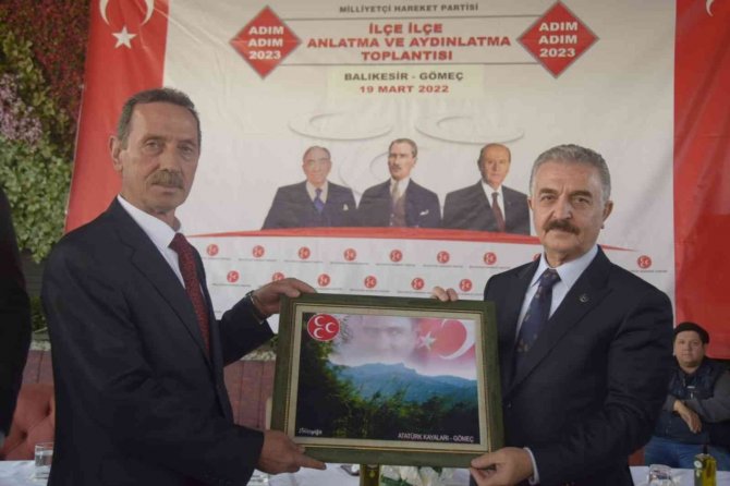 Mhp’li Büyükataman Ve Myk Üyeleri Gömeç’te