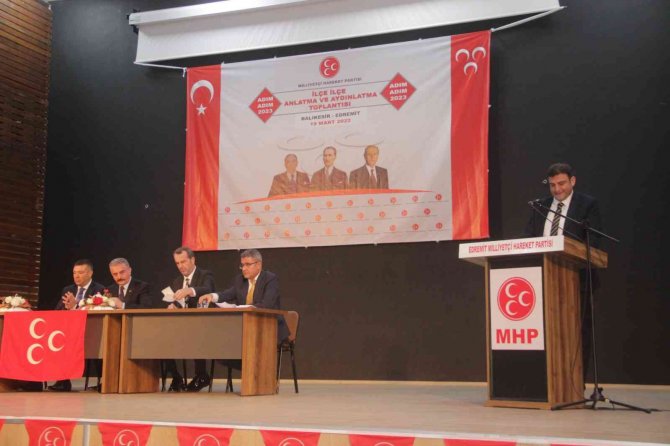 Balıkesir’de "Adım Adım 2023, İ̇lçe İ̇lçe Anlatma Ve Aydınlatma" Toplantısı Yapıldı