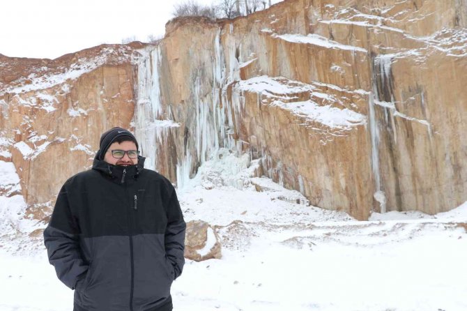 Sivas’ta Zemheri Bahar, Hayat Buz Tuttu