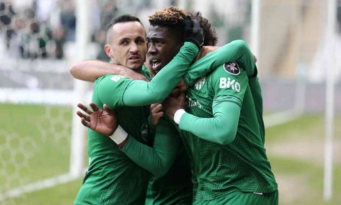Spor Toto 1. Lig: Bursaspor: 2 - Balıkesirspor: 1