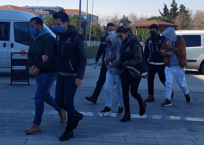 Tekirdağ’da Torbacı Operasyonunda 2 Tutuklama
