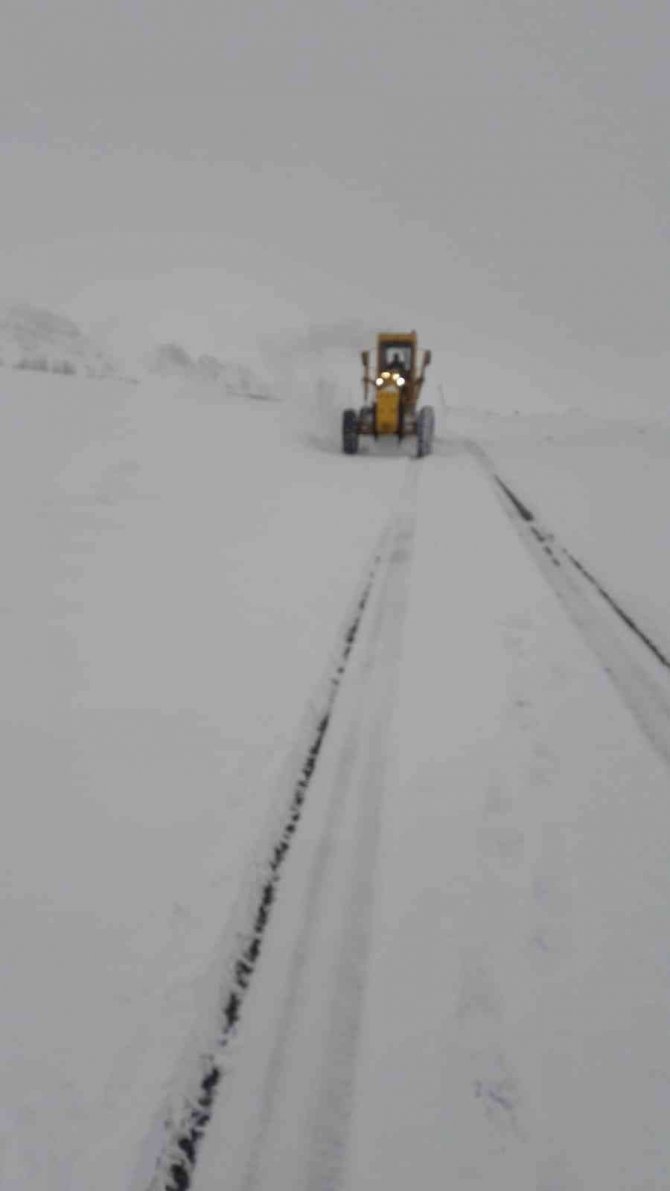 Tuşba Belediyesi’nden Karla Mücadele Çalışması