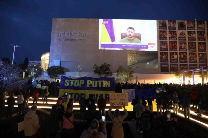 Zelenskiy’den İ̇srail’e: “Neden Rusya’ya Karşı Yaptırım Uygulamadınız?”