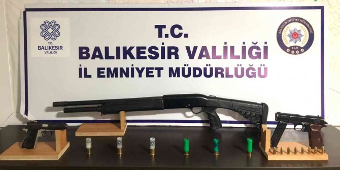 Balıkesir’de 186 Şahsa Huzur Operasyonu