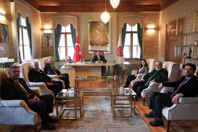 Belediyeler Birliği’nden Başkan Vekili Tüfekçioğlu’na Hayırlı Olsun Ziyareti