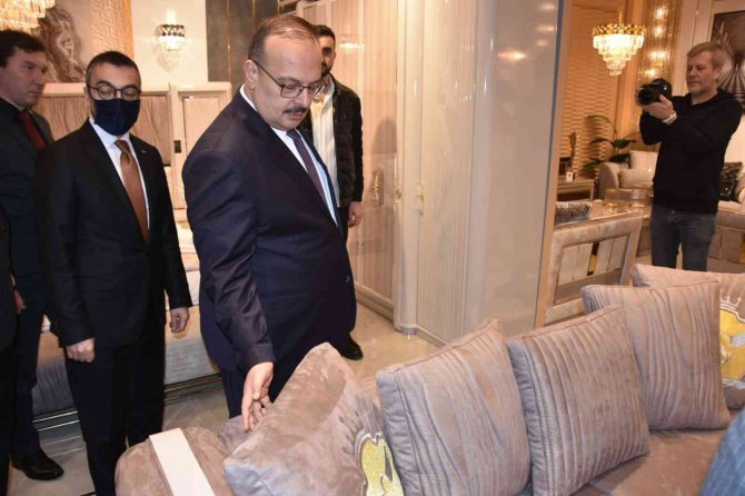 Modef 2022 46. Uluslararası İ̇negöl Mobilya Fuarı Açıldı