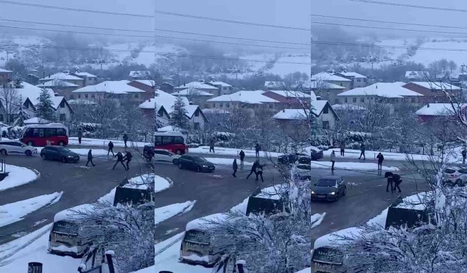 Tekme Tokat Birbirine Girdiler