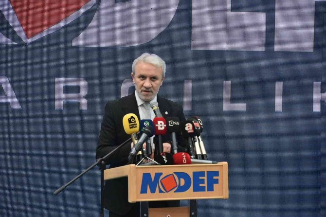 Modef 2022 46. Uluslararası İ̇negöl Mobilya Fuarı Açıldı