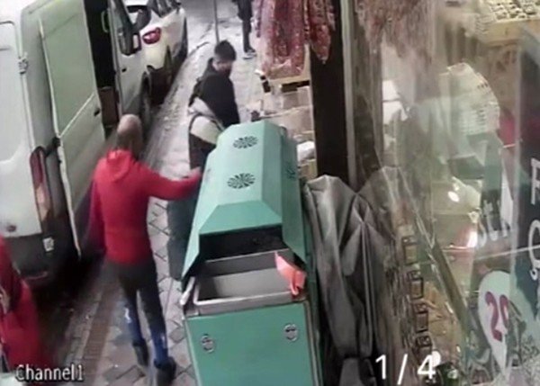 Eyüpsultan’da Şaşkına Çeviren Olay