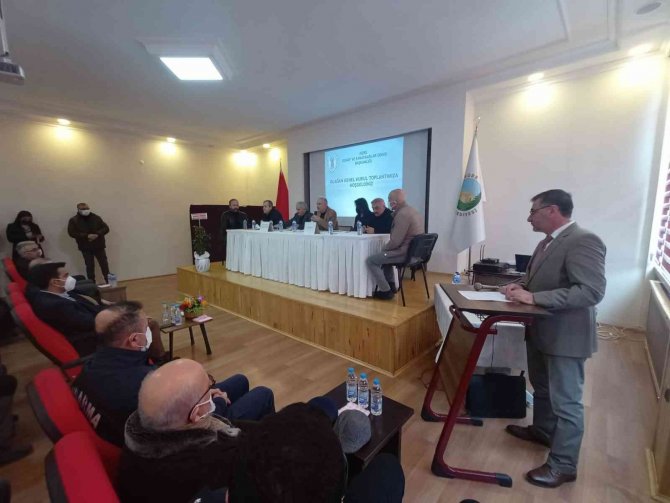 Küre Esnaf Odasında Kemal Atay Güven Tazeledi