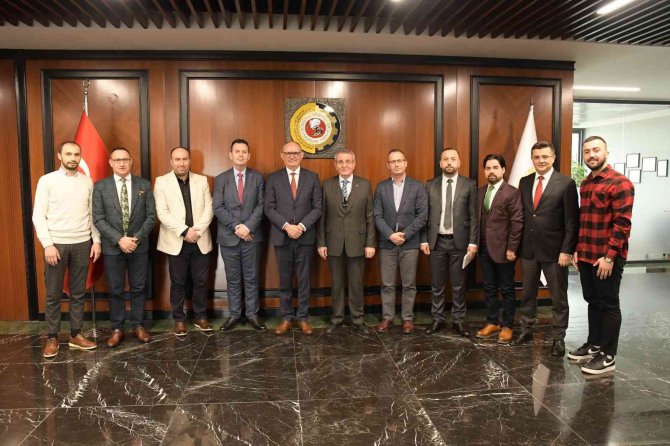 Kosova Ferizaj Belediye Başkanı İş Birliği İçin Samsun’da