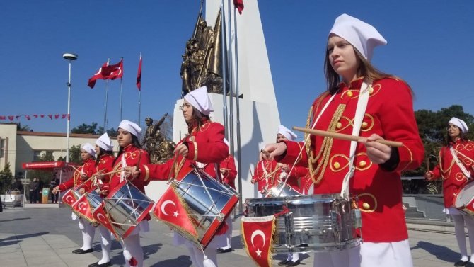 Manisa Bando Takımı İlk Kez Resmi Törende Görev Aldı