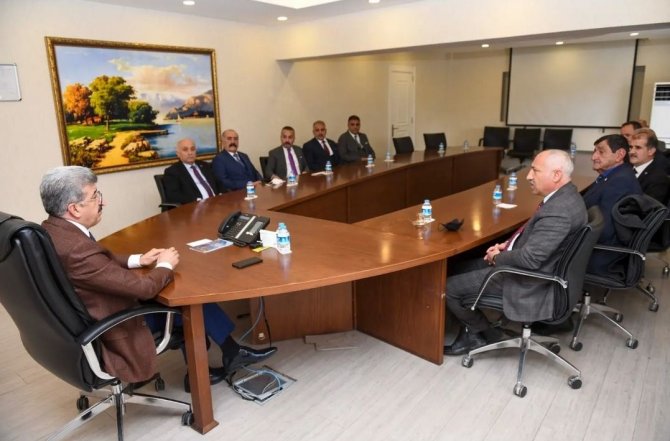 Mhp Heyetinden Vali Bilmez’e Ziyaret