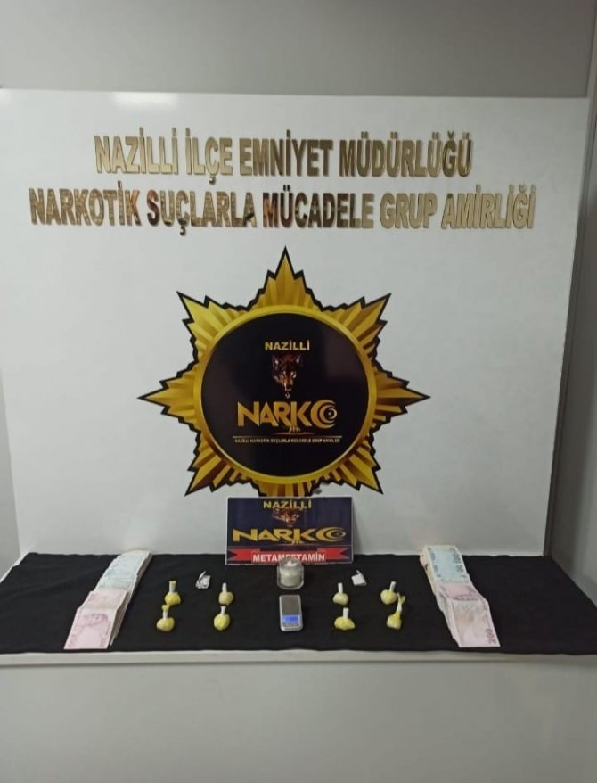 Nazilli’de 200 Gram Uyuşturucu Madde Ele Geçirildi