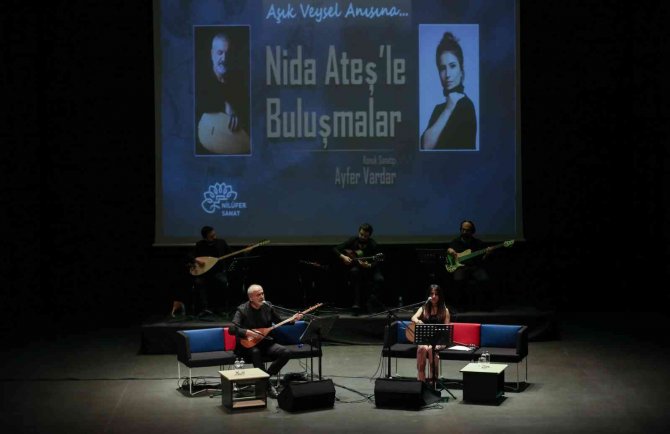 “Nida Ateş’le Buluşmalar”da Aşık Veysel Gecesi