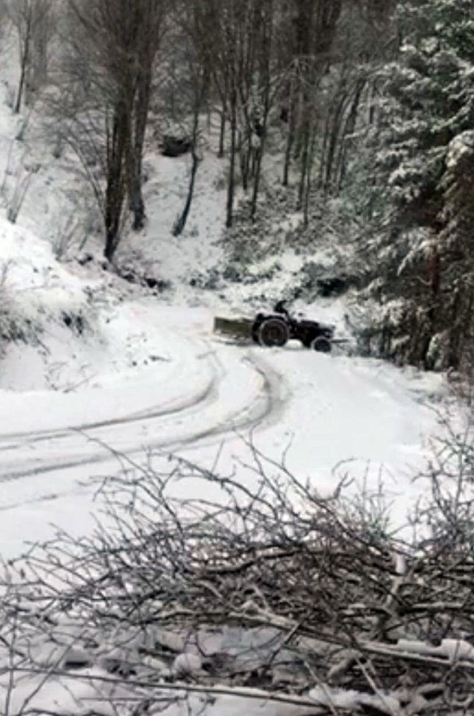 Sakarya’da Yürekleri Ağza Getiren Görüntü