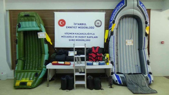 İ̇stanbul’da Göçmen Kaçakçılarına Operasyon