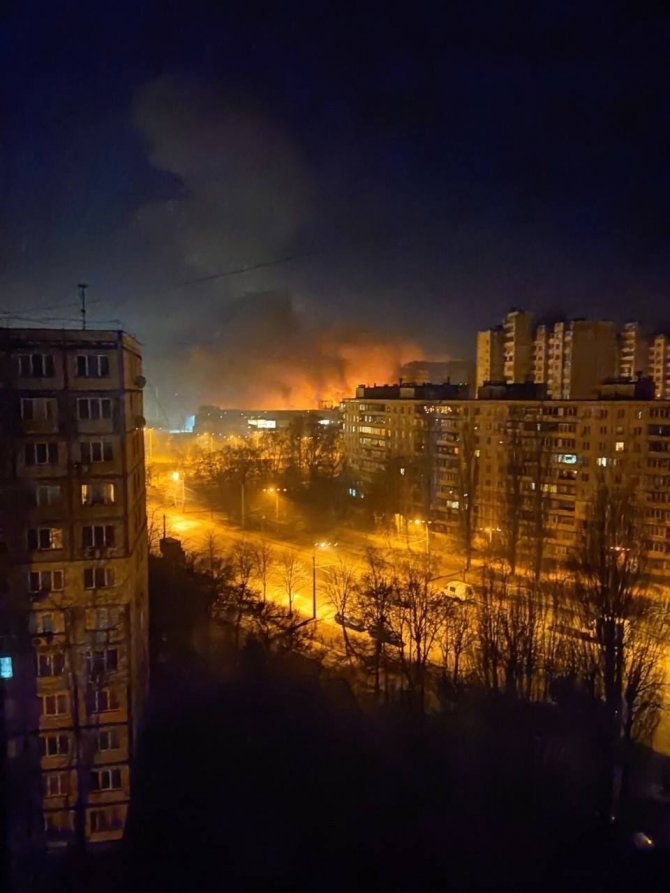 Rusya, Kiev’in Merkezine Yakın Noktalara Füze Saldırıları Gerçekleştirdi: 1 Ölü