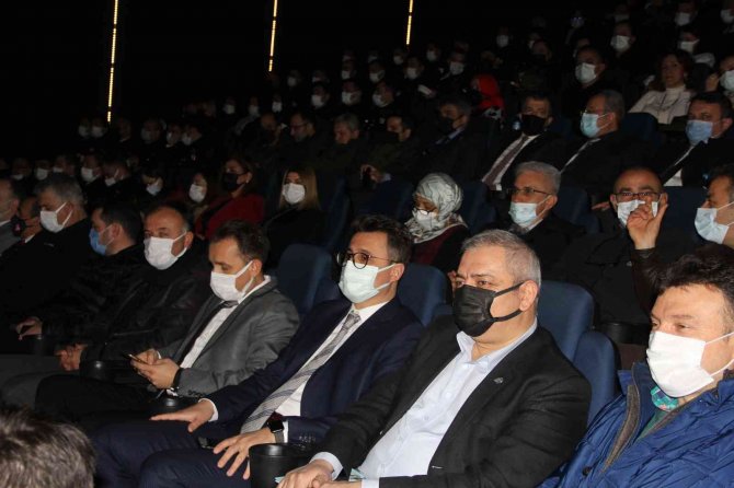 Samsun Protokolü ‘Orman Vatandır-çanakkale Ruhu’ Belgeselini İzledi