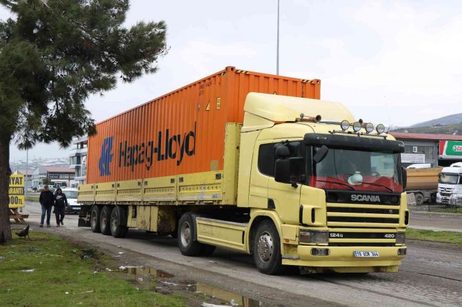 Samsun’da Şüpheli Konteyner Nakliyatı