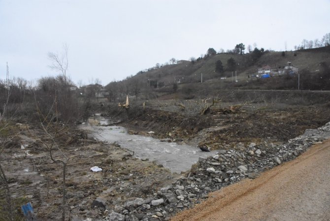Abalı Çayı Köprüsü Onarıldı