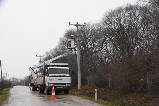 Sinop’ta Enerji Dağıtım Hatları Yenileniyor