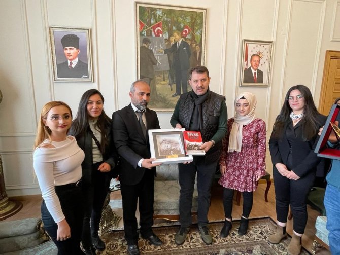 Yedi Bölge, Yedi Ülkeden Öğrenciler Sivas’ı Gezdi