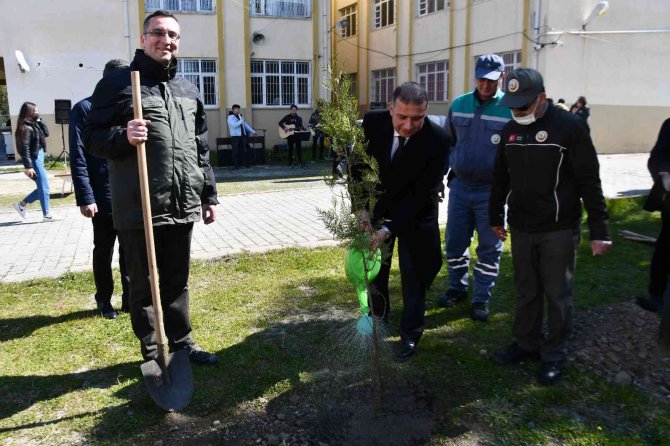 Söke’de Orman Haftası’nda Fidan Dikim Etkinliği