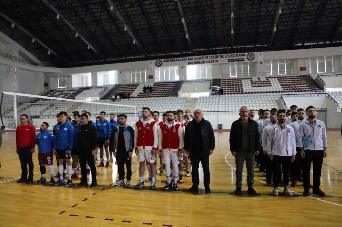 Üniversiteler Voleybol 1. Lig Grup Birinciliği Müsabakaları Elazığ’da Başladı