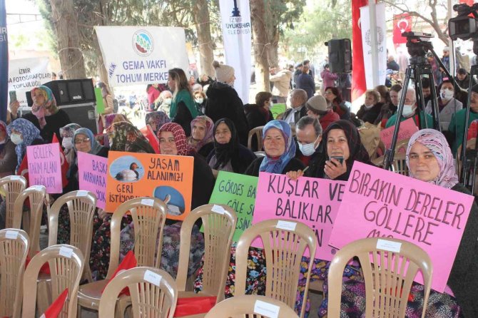 Dünya Su Günü, Kuruyan Marmara Gölünde Kutlandı