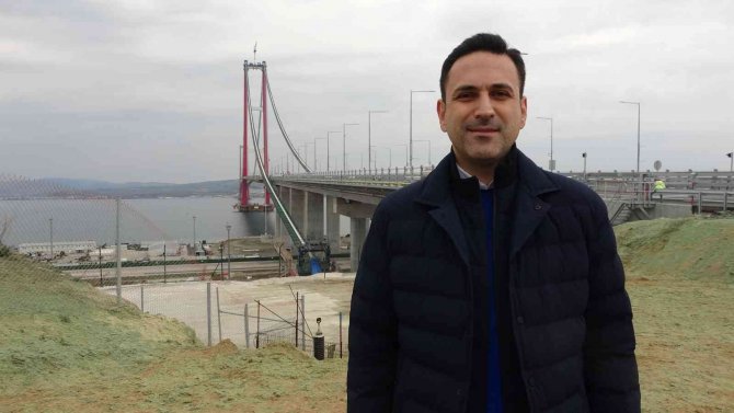 Ak Parti’li Makas, 1915 Çanakkale Köprüsü’nün İnceledi