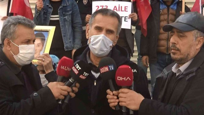 Oğlunun Karaciğeriyle Yaşayan Baba, Hdp’den Oğlunu İsteyerek Evlat Nöbetine Katıldı