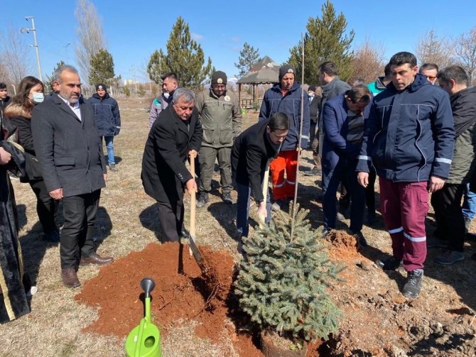 Altıntaş Myo’da Ağaç Dikim Etkinliği