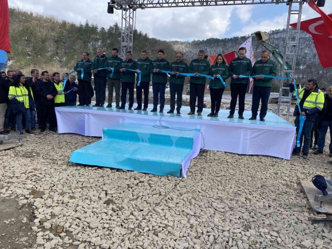 Bahçecik Yeraltı Barajı Törenle Hizmete Girdi