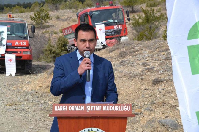 Kargı’da 250 Fidan Toprakla Buluştu