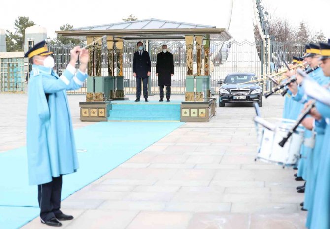Cumhurbaşkanı Erdoğan, Hollanda Başbakanı Rutte’yi Resmi Törenle Karşıladı