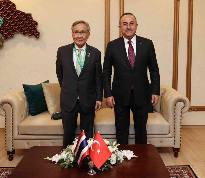 Bakan Çavuşoğlu, Tayland, Kktc Ve Gineli Mevkidaşları İle Görüştü