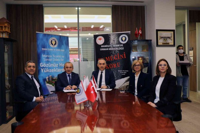 Manisa’da ‘Ekmeğini Koru’ Projesi İmzalanan Protokolle Başladı