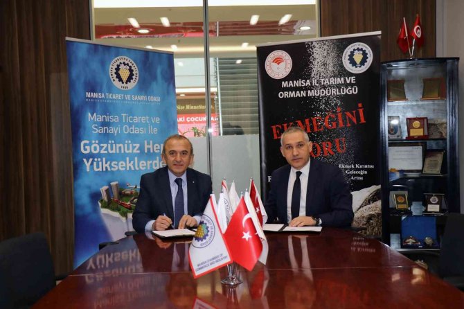 Manisa’da ‘Ekmeğini Koru’ Projesi İmzalanan Protokolle Başladı