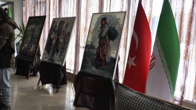 İ̇ran Sanatları Sergisi Yoğun İlgi Gördü