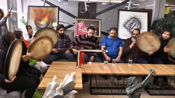 İ̇ran Sanatları Sergisi Yoğun İlgi Gördü