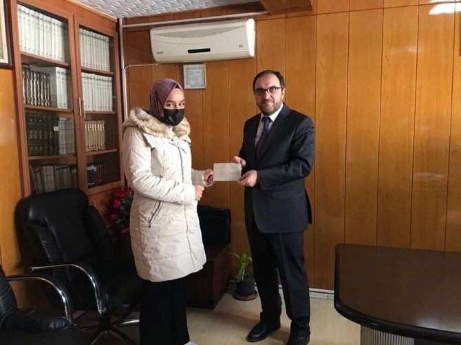 Yarışmada Dereceye Giren Öğrenciler Ödüllendirildi